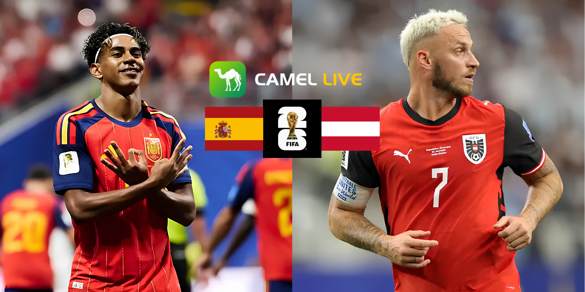 【Click to get your supported team's FREE avatar 】How to Watch World Cup Round of 32 Spain vs Austria :Free Live Stream, TV channel and Start Time